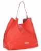Bőr táska shopper bag Vittoria Gotti piros V230